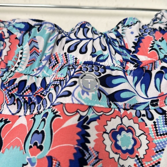 T by Talbots Summer Athletic Breathable Elastic Waist Skort Size Medium Petite - Picture 5 of 8